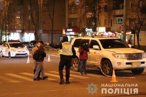 На месте ДТП с подростками в Харькове сбили патрульного