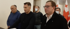 В Грузии к голодающему Саакашвили присоединились 9 однопартийцев