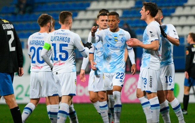 "Динамо" легко добыло три очка