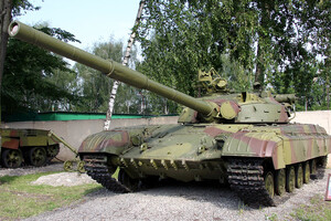 В оккупированном Луганске ОБСЕ зафиксировала запрещенный Минскими соглашениями танк Т-64