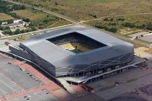 Один из лучших украинских футбольных стадионов находится в аварийном состоянии
