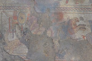 Археологи виявили рідкісну мозаїку зі сценами з 