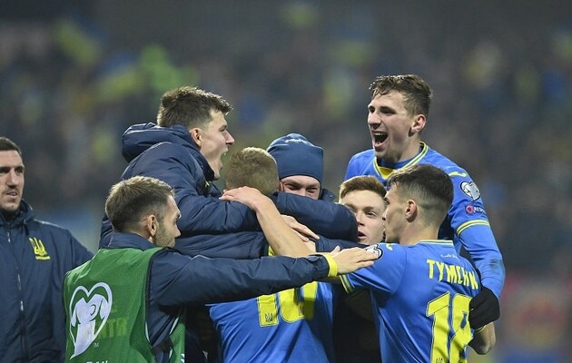 Украина узнала соперников в плей-офф квалификации ЧМ-2022