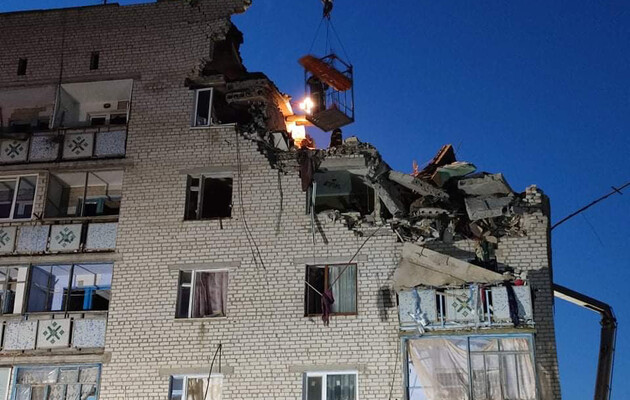 Несколько десятков семей остались без жилья из-за взрыва в доме в Новой Одессе