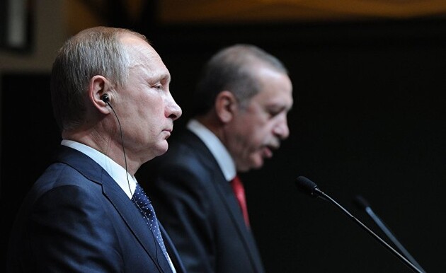 Путін та Ердоган збираються обговорити посередництво щодо Донбасу 