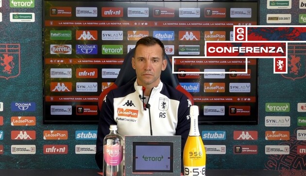 Шевченко пока не может вытащить "Дженоа" из зоны вылета