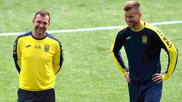 Шевченко тренував Ярмоленка у збірній України