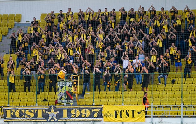 "Шериф" играет в Приднестровье