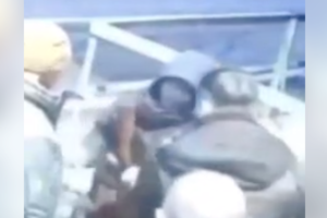 Заступник Монастирського під час сварки на блокпості напав на правоохоронця — відео 