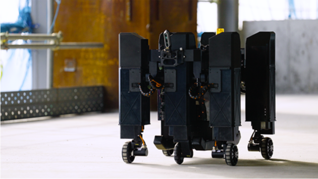 Sony создала робота с шестью колесами для работы на стройке