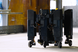 Sony створила робота з шістьма колесами для роботи на будівництві