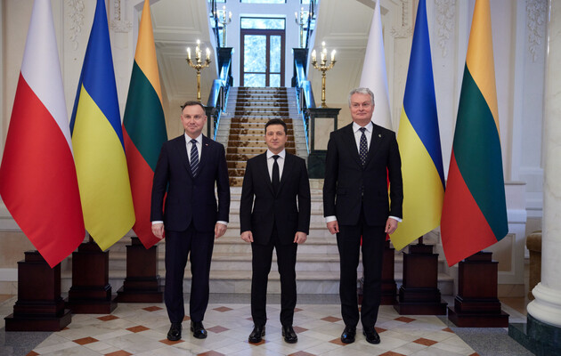 Президенти України, Польщі та Литви, розпочали переговори в рамках Люблінського трикутника