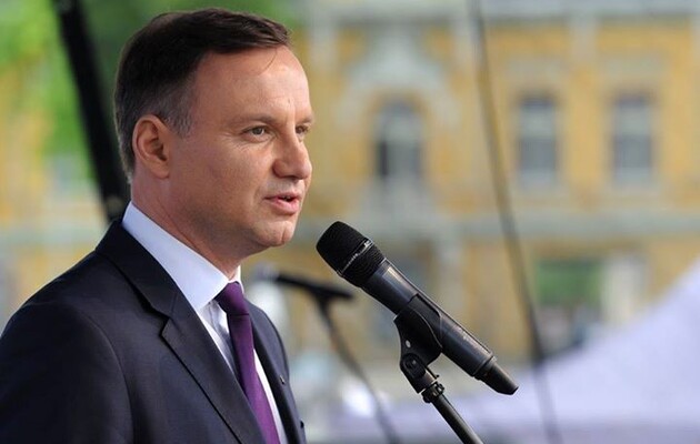 Президент Польщі  виступив проти будь-якої політики поступок щодо Росії