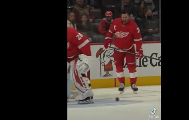 Игрок не растерялся