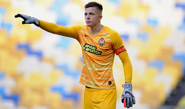 Трубин уже стал основным вратарем "Шахтера"