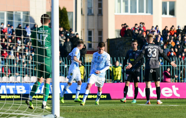 Матч у Луцьку завершився перемогою "Динамо" з рахунком 3:0