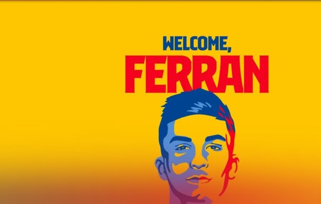 Ферран Торрес - игрок "Барселоны"