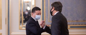 Зеленський та Блінкен провели телефонну розмову перед переговорами Байдена з Путіним
