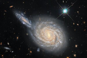 «Хаббл» показав знімок «уявного зіткнення» галактик