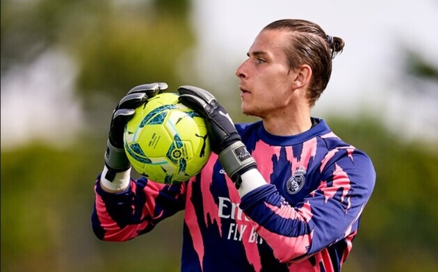 Лунін майже не грає у "Реалі"