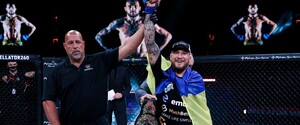 Стало известно, когда украинский боец MMA Амосов проведет дебютную защиту титула Bellator