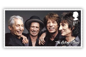 Королевская почта Великобритании выпустила коллекцию марок The Rolling Stones к 60-летию группы