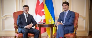 Зеленський та Трюдо обговорили продовження перебування канадської військової місії UNIFIER в Україні