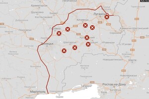 Радио Свобода опубликовало спутниковые снимки военных баз РФ на Донбассе