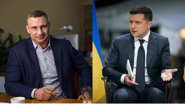 Зеленский и Кличко встречались в ОП в середине декабря: СМИ рассказали детали