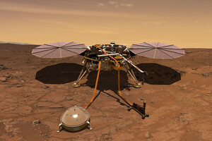 Станція InSight перейшла в безпечний режим через марсіанську пилову бурю