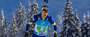 Украинец Пидручный вошел в топ-10 спринта на этапе Кубка мира по биатлону