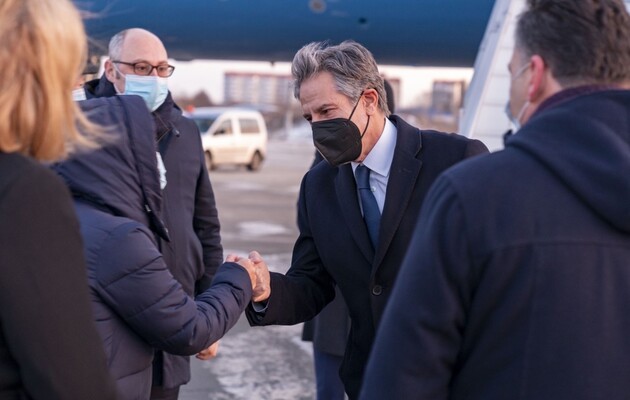 Госсекретарь США Блинкен прибыл в Украину