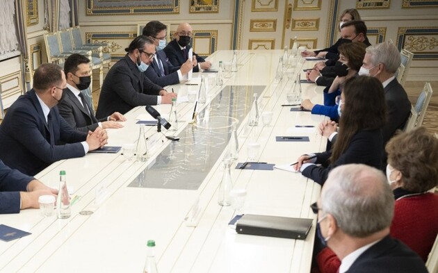 Встреча Зеленского с американскими сенаторами. Фото Офис президента Украины