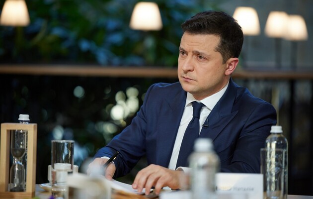 Зеленский ожидает от переговоров с Россией деэскалации ситуации на границе и Донбассе