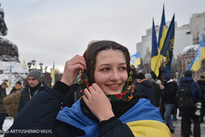 «СкажиУкраїні_ТАК»: у Києві відбулася акція з протидії російській агресії