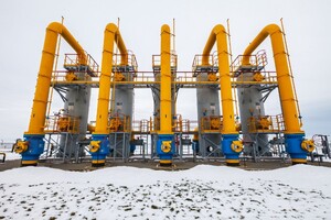 Запаси газу в підземних сховищах Україні скорочуються дуже високими темпами 