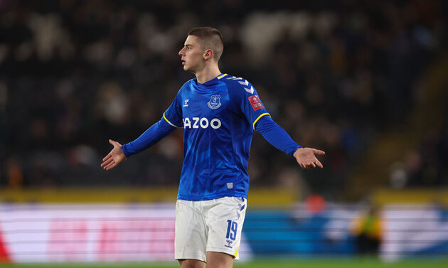 Миколенко підписав контракт із "Евертоном" 1 січня