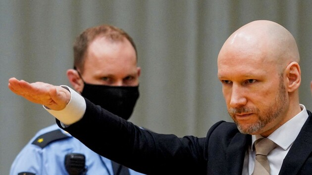 Суд у Норвегії відхилив умовно-дострокове звільнення Брейвіка