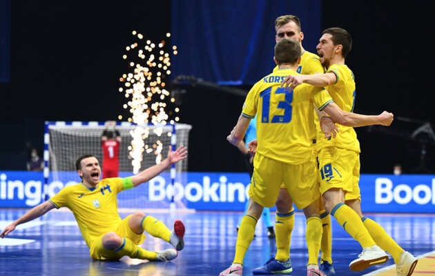 Украина - Россия: букмекеры сделали прогноз на полуфинальный матч Евро-2022 по футзалу