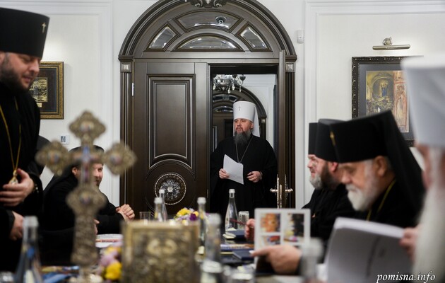 Засідання Синоду. Фото: сайт ПЦУ