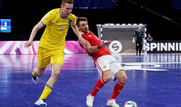 Игроки сборной Украины поблагодарили болельщиков за поддержку в матче футзального Евро-2022 против России