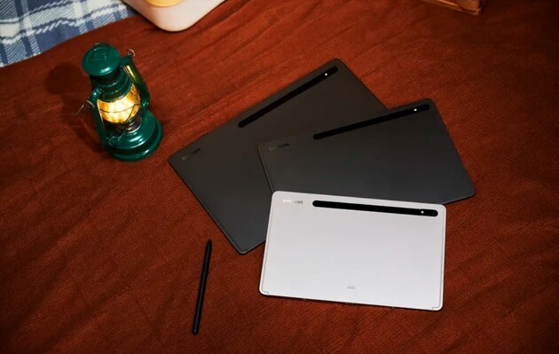 Galaxy Tab S8 будуть поставлятися у трьох розмірах