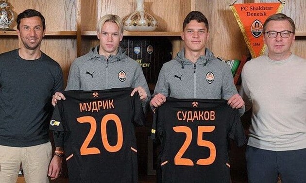"Шахтар" домовився про нові контракти з Мудриком та Судаковим