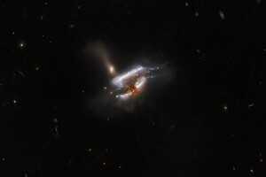 «Хаббл» зробив знімок «бурхливого тріо» галактик