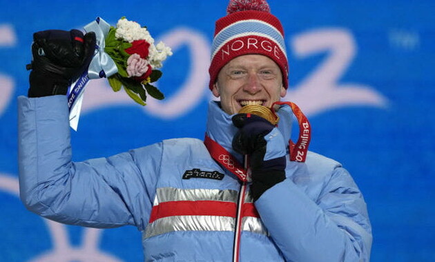 Норвезький біатлоніст став найуспішнішим учасником Олімпіади-2022