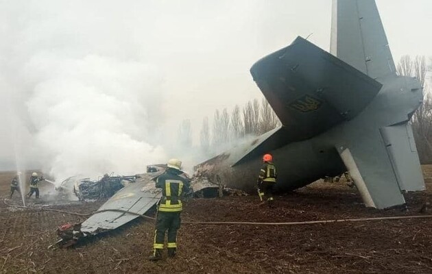 У Київській області впав літак ЗСУ, є загиблі