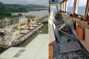 Бомба попала в турецкий корабль в Черном море - NTV