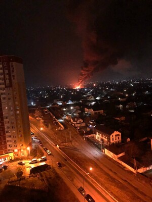 В Киеве снова слышны звуки взрывов