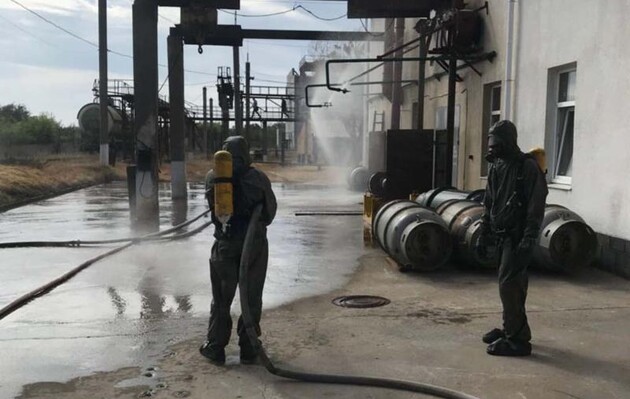 У випадку хімічної атаки не можна наступати в калюжі