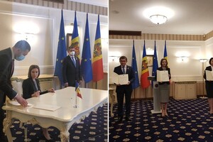 Президент Молдовы подписала заявку о вступлении в Евросоюз